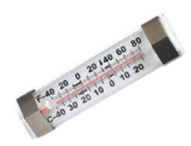 Di Antonio Fridge/Freezer Glass Tube Thermometer Di Antonio Fridge/Freezer Glass Tube Thermometer
