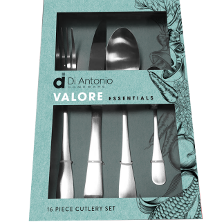 Di Antonio Valore Essentials Cutlery Set 16pc Di Antonio Valore Essentials Cutlery Set 16pc