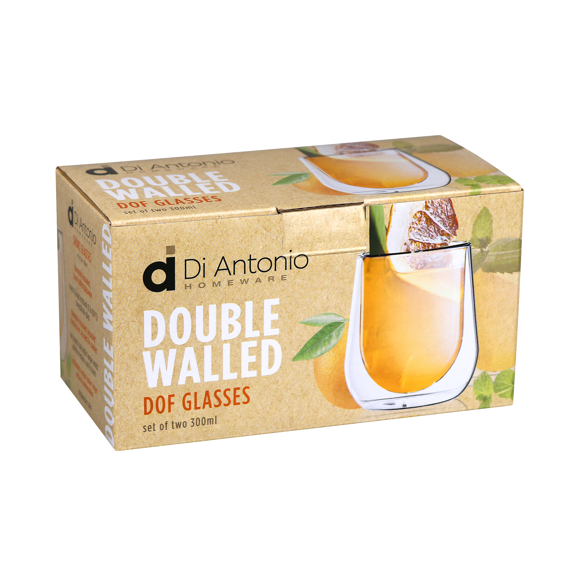 Di Antonio DOF Glass Double Walled 300ml GB Pr - Image 2